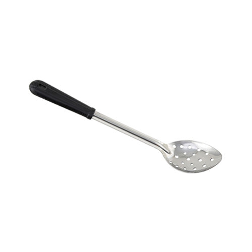 Winco 15" Basting Spoon, Stainless Steel Perforated W/ Bakelite Handle