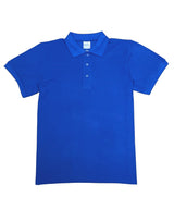 Boys Uniform Polo Shirt Cotton Polyester Fabric - Gold, Pique, Ribbed Collar And Sleeve, Sizes 5-18 (1 Piece)