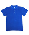Boys Uniform Polo Shirt Cotton Polyester Fabric - Gold, Pique, Ribbed Collar And Sleeve, Sizes 5-18 (1 Piece)