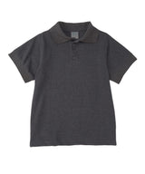 Boys Uniform Polo Shirt Cotton Polyester Fabric - Hunter Green, Pique, Ribbed Collar And Sleeves, Sizes 5-18 (1 Piece)