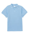 Boys Uniform Polo Shirt Cotton Polyester Fabric - Gold, Pique, Ribbed Collar And Sleeve, Sizes 5-18 (1 Piece)