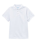Boys Uniform Polo Shirt Cotton Pique Fabric - Black, White, Red, Burgundy, Skyblue, Navy, Dark Grey, Hunter Green, Solid, School Uniform, 5-18 (1 Piece)