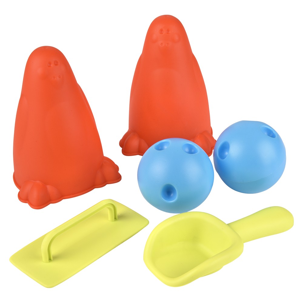 Beach Bowling Penguin Pin Set (1 Set)