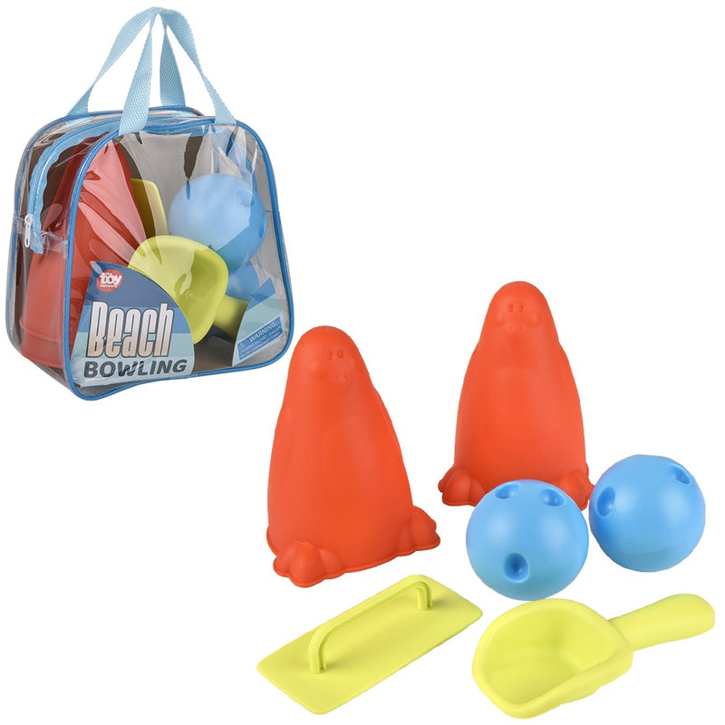 Beach Bowling Penguin Pin Set (1 Set)