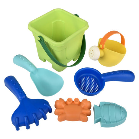 Sand Bucket and 6pc Tool Set