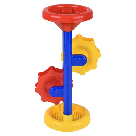 Beach Toy Water Wheel and 5pc Sand Toys