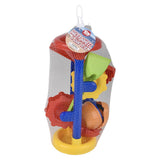 Beach Toy Water Wheel and 5pc Sand Toys
