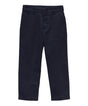 Boy's Navy Uniform Twill Pants - Navy, Flat Front, Adjustable Waist, 5-16 (1 Pair)