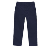 Boy Uniform Skinny Fit Pants - Navy, Grey, Khaki, Black, Adjustable Waist, Sizes 5-16 (1 Pair)