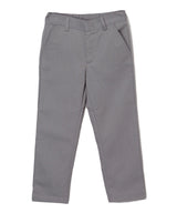 Boy Uniform Skinny Fit Pants - Navy, Grey, Khaki, Black, Adjustable Waist, Sizes 5-16 (1 Pair)