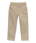 Boy Uniform Skinny Fit Pants - Navy, Grey, Khaki, Black, Adjustable Waist, Sizes 5-16 (1 Pair)