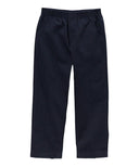 Boy's Uniform All Elastic Waist Pull-On Pants - Navy, Khaki, Black, Grey, Hunter Green, Pull-On, Elastic Waist (4-12)