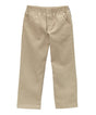 Boy's Khaki Uniform All Elastic Waist Pull-On Pants - Khaki, All Elastic Waist, Sizes 4-12 (1 Pair)
