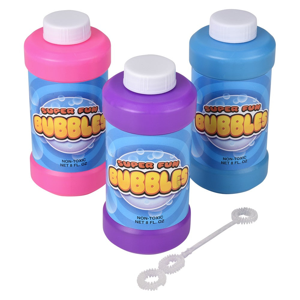 Bubble Bottle 8oz (12 Pc Display)