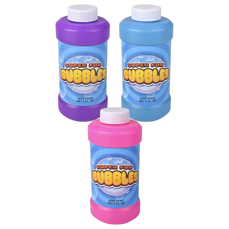 Bubble Bottle 8oz (12 Pc Display)