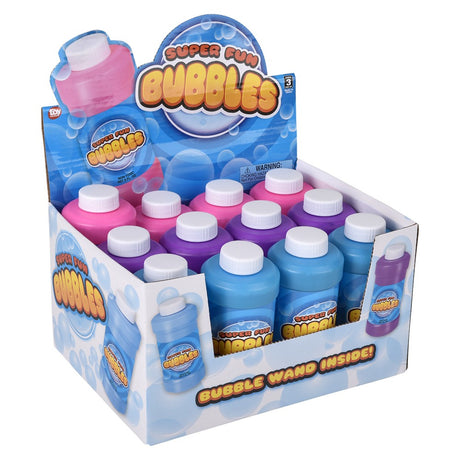 Bubble Bottle 8oz (12 Pc Display)
