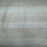 Budah Sheer Polyester Fabric - Striped Ivory, 118" Width (1 Yard)