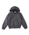 Boys Windbreaker Jacket - Fleece Lined Windbreaker Fabric, Khaki, White, Black, Navy, Hooded, Zipper Closure (1 Unit)