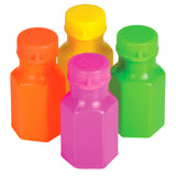Mini Neon Bubble Bottle (48 Pc Display Box)