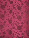 Rose Floral Jacquard Satin Fabric by the Yard 59/60″ Width