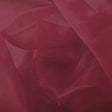 Burgundy Sparkle Crystal Sheer Organza Fabric - Burgundy Sheer Sparkle, 60" Width