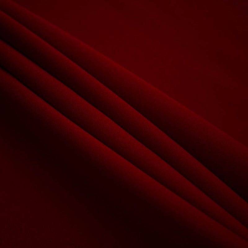 Burgundy Poly Poplin (60″) Fabric