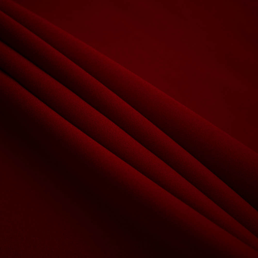Burgundy Poly Poplin (60″) Fabric