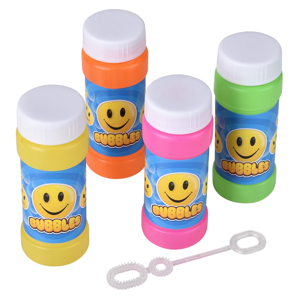 Bubble Bottle Smile Face 2oz (1 DZ)
