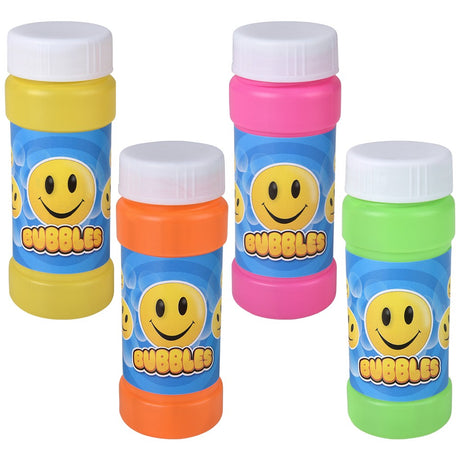 Bubble Bottle Smile Face 2oz (1 DZ)
