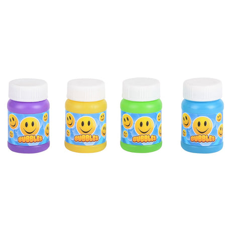 Bubble Bottle Mini Smile Face 1oz (1 DZ)