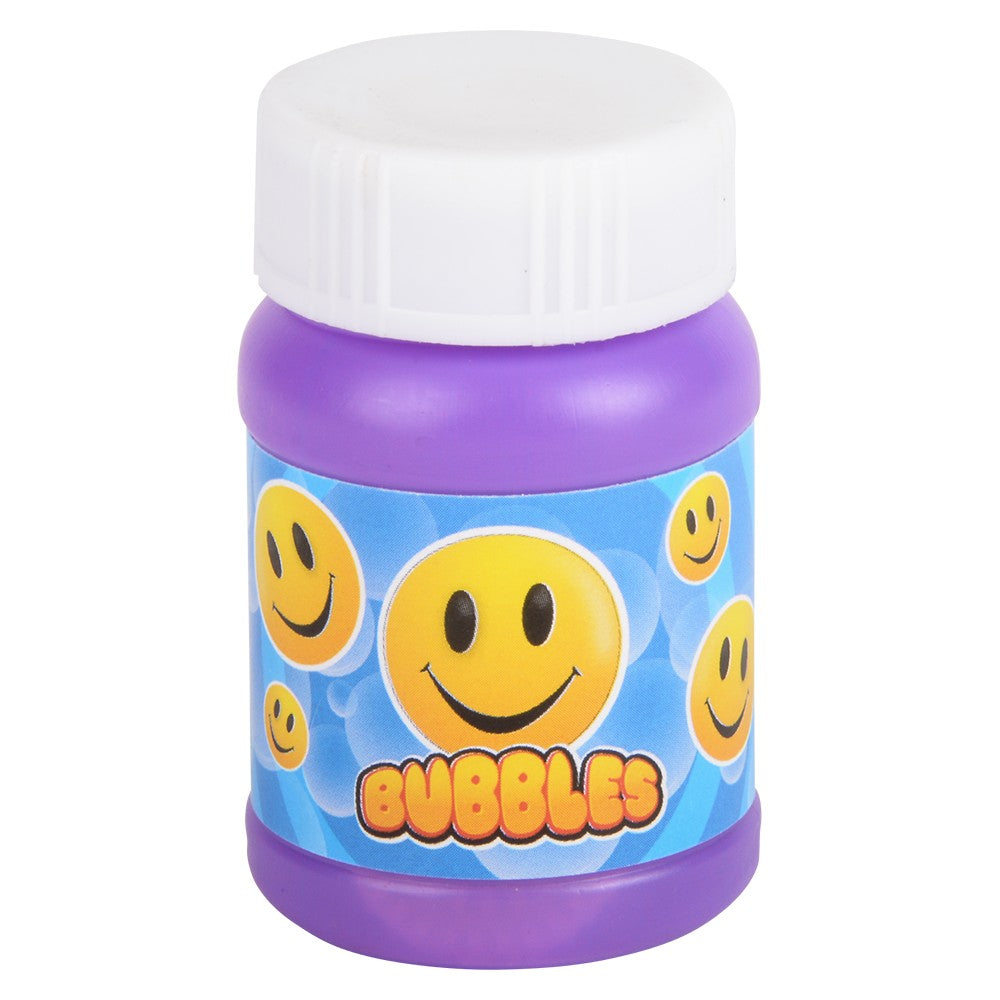 Bubble Bottle Mini Smile Face 1oz (1 DZ)