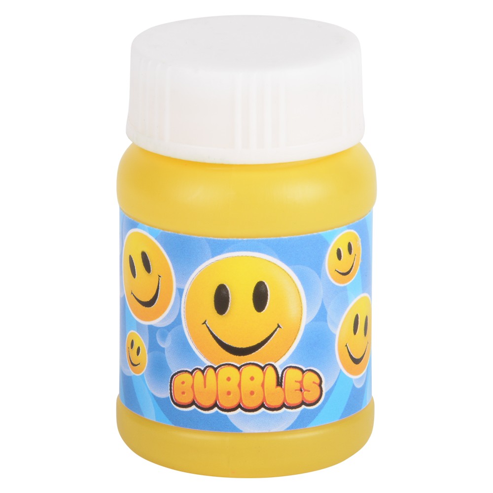 Bubble Bottle Mini Smile Face 1oz (1 DZ)