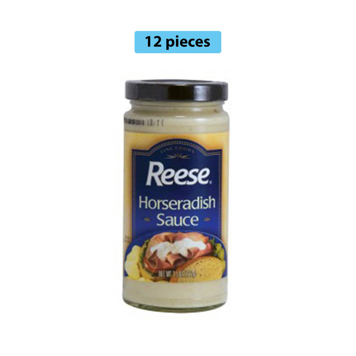 REESE HORSERADISH SAUCE 7.5 OZ JAR