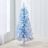 Pre-lit Colorful Mini Spruce Christmas Tree w/ LED Lights - 4ft