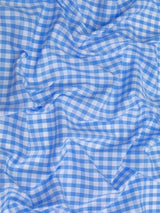 Gingham 1/4" Checkered Poly Cotton Fabric - Checkered Pattern, 57/58" Width (1 Yard)