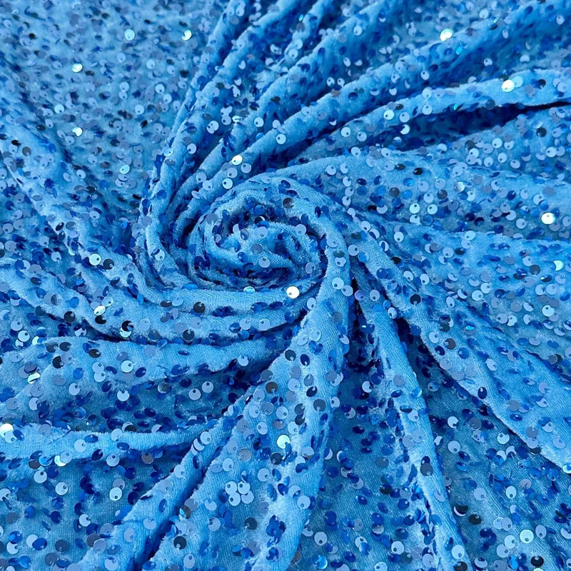 Stretch Sequin Velvet