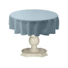 Tablecloth Dull Bridal Satin Fabric - Solid Color, 42" Round (1 Piece)