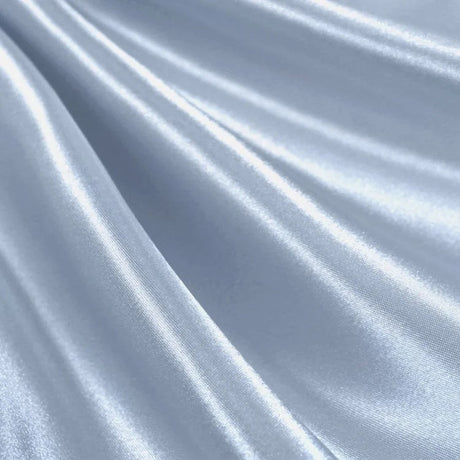 Shiny Satin Stretch Polyester Spandex Fabric - Pastel Colors, Medium-Heavy Weight, 58-60" Width