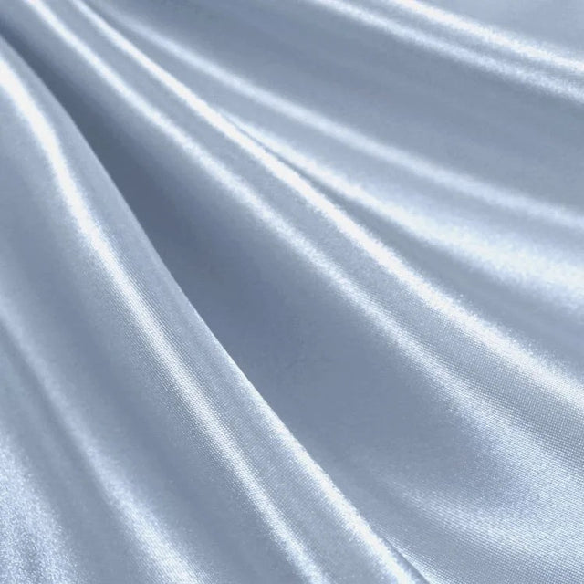 Shiny Satin Stretch Polyester Spandex Fabric - Pastel Colors, Medium-Heavy Weight, 58-60" Width