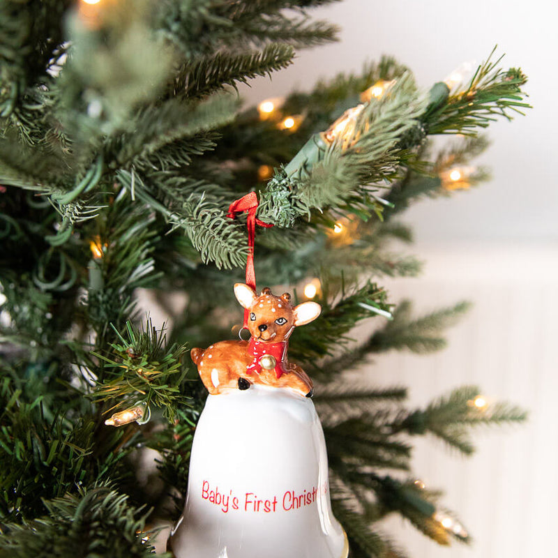 Dolomite Baby’s First Christmas Bell Ornament