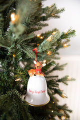 Dolomite Baby’s First Christmas Bell Ornament