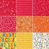 Cotton Fat Quarter Bundle Back to School Set of 18