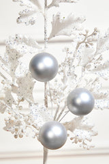 22" Ball Bead Spray - White