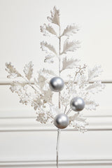 22" Ball Bead Spray - White