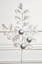 22" Ball Bead Spray - White