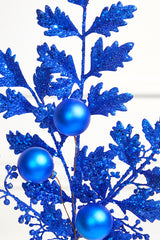 22 Inch Ball Bead Spray Blue