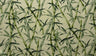Cotton Upholstery Fabric Bamboo Branches & Leaves