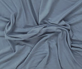 1 Yard Indigo Bamboo Spandex Jersey Knit Fabric for Dresses Loungewear Baby Apparel and Accessories 64 Inch Wide