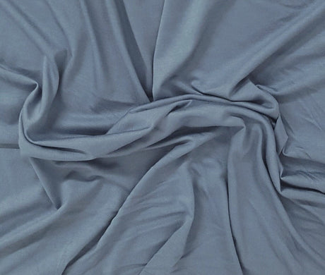 1 Yard Indigo Bamboo Spandex Jersey Knit Fabric for Dresses Loungewear Baby Apparel and Accessories 64 Inch Wide