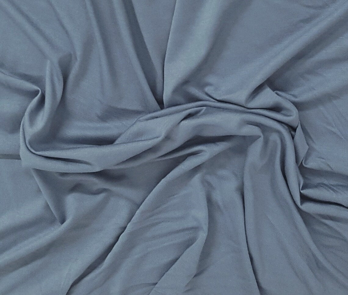 Bamboo Spandex Jersey Knit Indigo